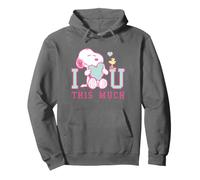 Snoopy I Love You This Much Pullover Hoodie