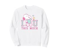 Snoopy I Love You This Much Sweatshirt