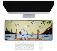 Snoopy Jumbo Desk Mat - Large Gaming & Office Mouse Pad, Non-Slip Base, Smooth Surfac