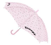 SNOOPY - Manual Dome Umbrella, 8 Panels, Metal Rods, Comfortable and Versatile, Quality and Resistance, 48 cm, Polyester Material
