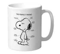 Snoopy Mug - Perfect Friend, Peanuts-Inspired Coffee Cup, Cute Mug for Friends