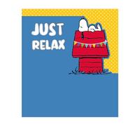 SNOOPY PEANUTS BIRTHDAY CARD 'JUST RELAX'
