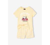 Snoopy Peanuts® Daisy Print Pyjamas for Girls pastel yellow