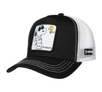 Capslab Snoopy The Peanuts Black White Trucker Cap