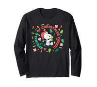 Snoopy Peanuts Woodstock Xmas Sprinkle Peppermint Fun Gifts Long Sleeve T-Shirt