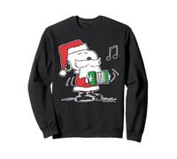 Snoopy Peanuts Xmas Santa Music Treats Classic 80s Gifts Sweatshirt