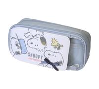 Snoopy Pen Case, Pen Pouch with Mirror, Gather Everyone, Peanuts Kamio Japan