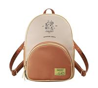 Snoopy Premium PU Luxury Backpack Stylish Bag Peanuts Merchandise