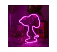 (Snoopy) Sign Neon Game Gamepad Shape Led Lights Gift Snoopy Cloud Ice Lamp Cream Unique