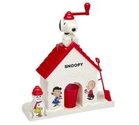 Snoopy SNO-Cone Machine, Snow Cone Shaved Ice Maker Ice Shaver, Snoopy House Shaped Shaved Ice Maker Comes with Fruit Punch Flavor Packet, Ages 6 and Up