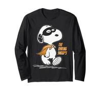 Snoopy The Daring Superhero Retro 80s 90s Cartoon Long Sleeve T-Shirt