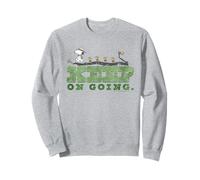 Snoopy Woodstock Summer Camp Scouts Adventure Nature Retro Sweatshirt