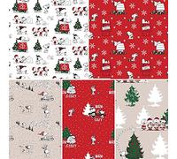 Snoopy's Christmas Fun - Fat Quarters
