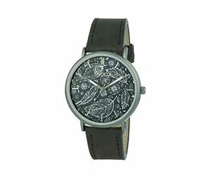 Snooz Men's Quartz Analogue Watch with Leather Strap Saa1041-75