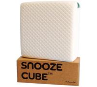 Snooze Cube® - The Square One | Memory Foam Pillow for Side Sleepers | With 100% Cotton Pillowcase | Relieves Neck & Back Pain, Reduce Snoring, Improve Sleep, Travel Friendly | Pregnancy Support