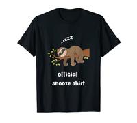 Snooze cute sloth, Bedtime Tee, Nighty-Night T, Dreamy Dress T-Shirt