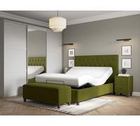 Snooze Lunar Adjustable Bed Frame King Darwin Stone