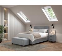 Snooze Nocturne Ottoman Bed Frame Super King Opulence Olive