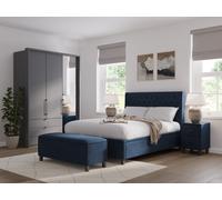Snooze Star Ottoman Bed Frame King Opulence Midnight