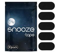 Snooze Tape for Improved Sleep (30pack) - Advanced Mouth Tape for nasel Breathing and Reduced snoring, Sleep Mouth Tape for Men & Woman… (30)