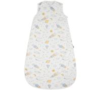 Snoozebag Child Toddler Sleeping Bag Size 3-6 Years 2.5 Tog Long 130cm With Side Zip Opening 100% Cotton Outer Nursery Sleepsack (Cosmic Space Dreams)