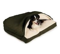 Snoozer Pet Products - Rectangle Cozy Cave Dog Bed, Large - Olive