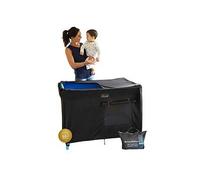SnoozeShade for Travel Cots sleep shade, Black Black
