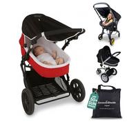 SnoozeShade Original pram Sun Shade and Parasol Alternative, 97%+ UV