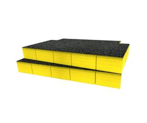 Snoozeshade Shadow Foam Einhell E-Case L Foam Inserts Cut And Peel Foam (Yellow 50mm)