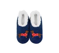 Snoozies! Slippers Spotty Sausage - Joe Davies - Size: Small