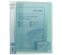 Snopake 25mm 2 Ring Ring Binder Polypropylene A4 Blue (10 Pack)