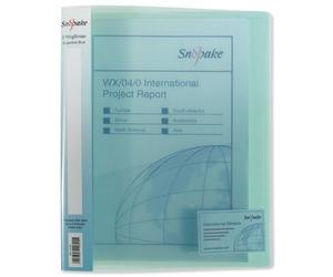 Snopake 10180 - Superline Ring Binder 2-Ring 25mm A4 Blue 10180 - (PK10)