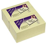 Snopake 127 x 76 mm Yellow Sticky Notes [Pack of 12, 100 Sheets per Pad] 12133