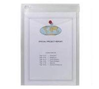 Snopake 13263 - Polyfile Pocket A4 Transparent Clear 13263 - (PK5)
