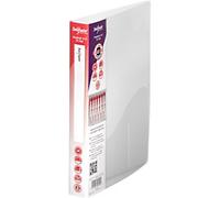 Snopake 15 mm Ring Binder PP (Polypropylene) A5 2 Rings Transparent Pack of 10