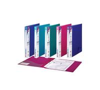 Snopake 2 Ring Binder 25mm A4 Electra Assorted (Pack of 10) 10165