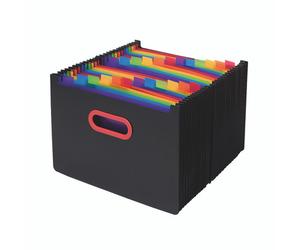 Snopake 24PRT Desk Expander A4 Rbow