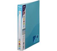 Snopake 25 mm Ring Binder PP (Polypropylene) A4 2 Rings Blue, Transparent Classic
