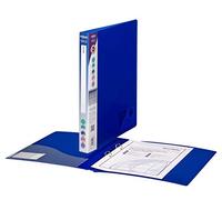 Snopake A4 2 O-Ring 15mm RingBinder - Electra Blue [Pack of 10] Ref: 10120