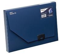 Snopake A4 DocBox Dark Blue 35mm Box File with Push Lock [Pack of 1] Ref: 12858