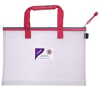 Snopake Zip Lock Bag 15872 A4+ Zip EVA (Ethylene-Vinyl Acetate) 40.5 (W) x 1 (D) x 28 (H) cm Red