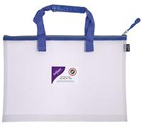 Snopake Zip Lock Bag 15871 A4+ Zip EVA (Ethylene-Vinyl Acetate) 40.5 (W) x 1 (D) x 28 (H) cm Blue