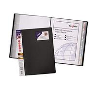 Snopake A4 Indexed Display Book 40 Pockets - Black [Pack of 1] Ref: 12340s