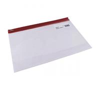 Snopake A4 Plus Zippa Bag - Red