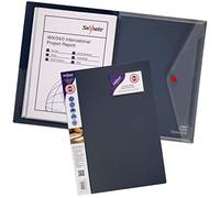 Snopake A4 Polyfile Display Book 20 Pockets - Blue [Pack of 1] Ref: 12367s