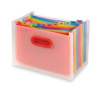 Snopake Rainbow 13 Part Desk Expander A4 15809