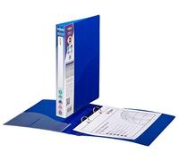 Snopake A5 2 O-Ring 15 mm RingBinder - Electra Blue [Pack of 10] Ref: 10109