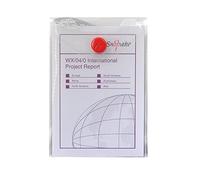 Snopake A7 Polyfile P Portrait Popper Wallet with Press Stud Closure (13306), Clear, (Pack of 5)
