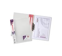 A4 Clamp Binders - Clear - Pack of 10