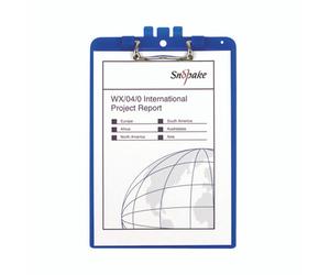 Snopake Clpb With Pen Hldr A4 Blue